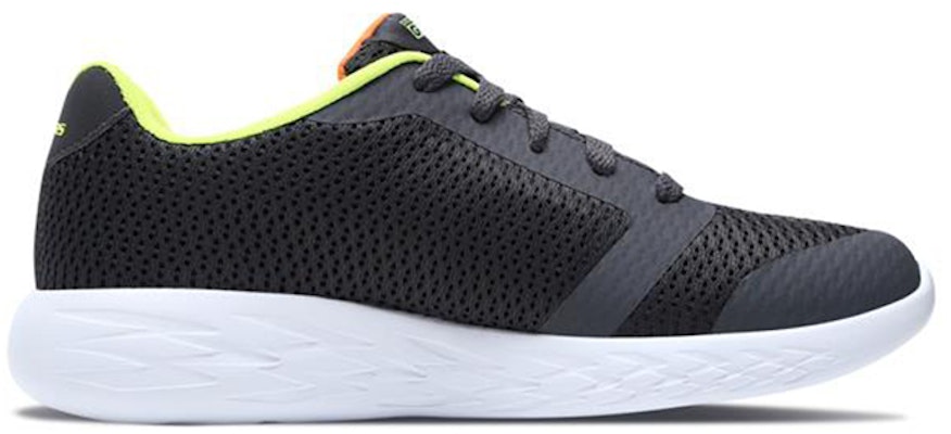 (Youth) Skechers Go Run 600 'Grey Yellow' 97861L-CCLM Order (Youth) Skechers Go Run 600 'Grey Yellow' 97861L-CCLM