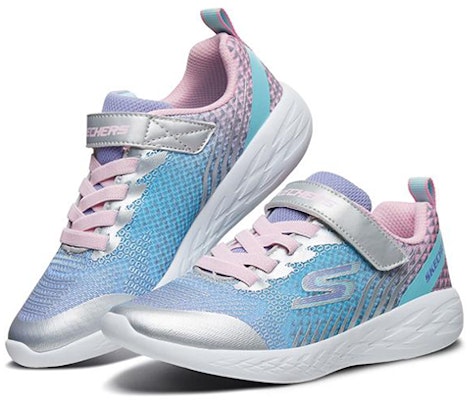 (Youth) Skechers Go Run 600 'Silver Spark' 82080L-SMLT Lookbook (Youth) Skechers Go Run 600 'Silver Spark' 82080L-SMLT