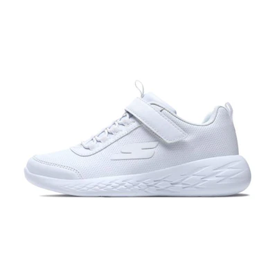 (Youth) Skechers Go Run 600 Hook&Loop Snow White
