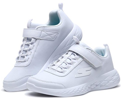 (JR) 스케쳐스 고런 600 벨크로 스노우 화이트 (Skechers Gorun 600 Velcro Snow White) 82226L-WHT Lookbook (JR) 스케쳐스 고런 600 벨크로 스노우 화이트 (Skechers Gorun 600 Velcro Snow White) 82226L-WHT