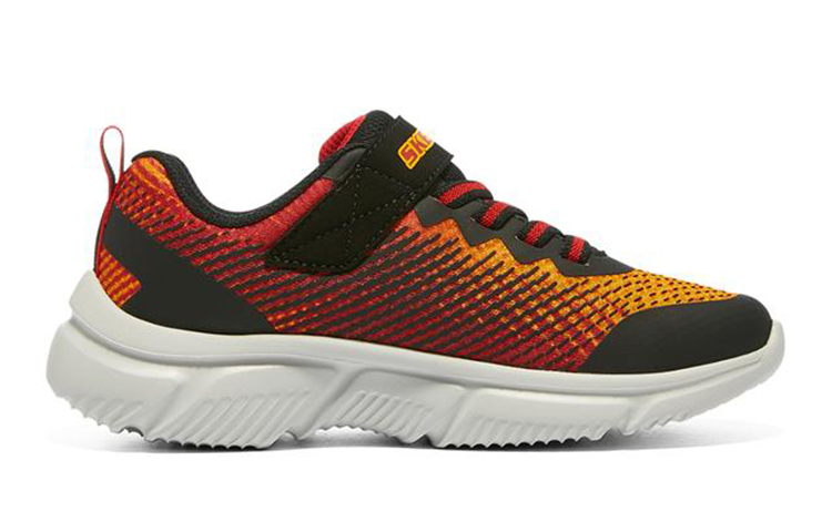 Order (JR) Skechers Go Run 650 ''Zwart Rood'' 405035L-BKRD
