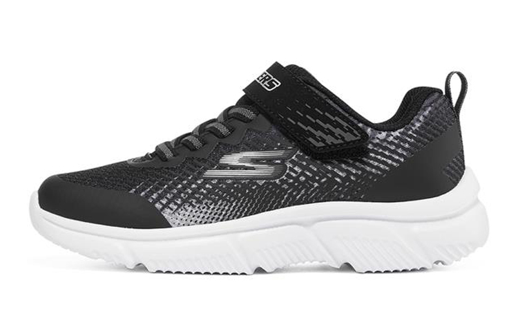 (Youth) Skechers Go Run 650 'Black Silver' 405035L-BKSL