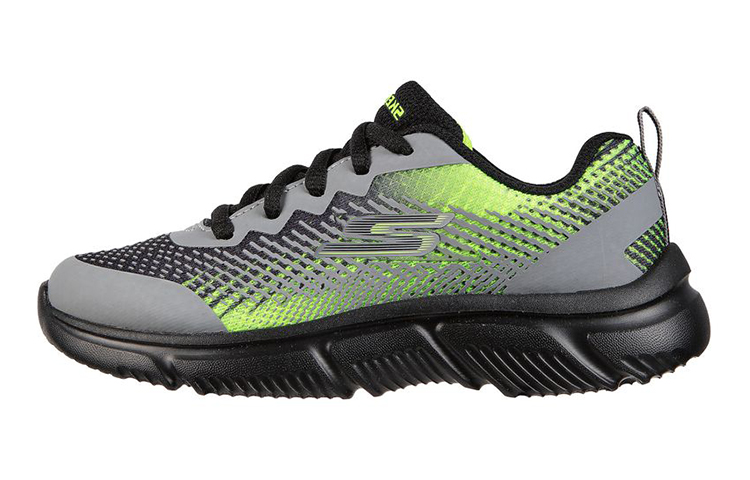 (Youth) Skechers Go Run 650 'Grey Black' 405036L-GYBK