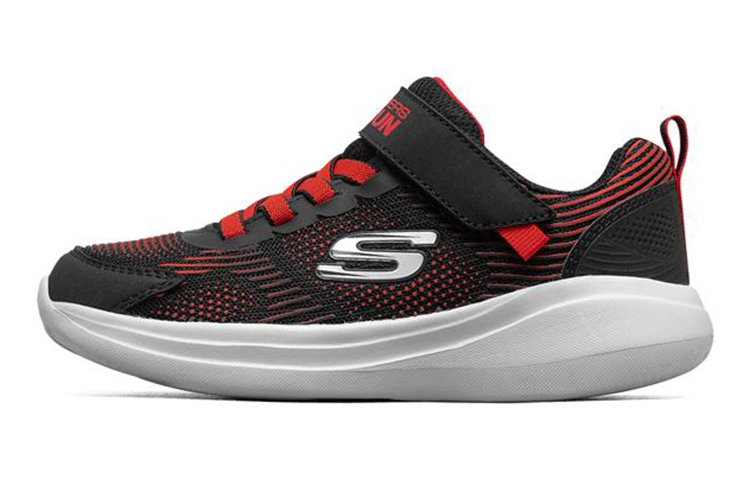 (Youth) Skechers Go Run Fast 'Black Red' 405020L-BKRD