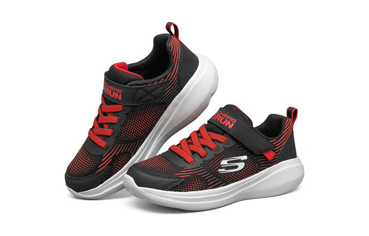 Lookbook 大童 Skechers Go Run Fast 低筒跑步鞋 黑紅色