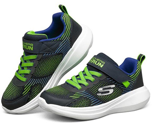 (JR) Skechers Go Run Fast 'Biru Hijau' 405020L-NVLM Lookbook (JR) Skechers Go Run Fast 'Biru Hijau' 405020L-NVLM