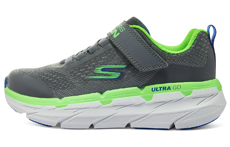 (Youth) Skechers Go Run Max Cushioning Premier 'Grey Green' 405030L-CHAR