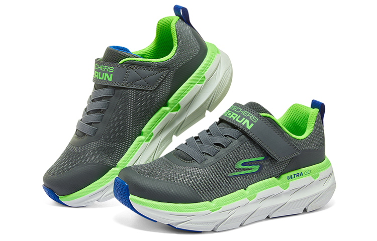 Shop (JR) 斯凯奇 Go Run Max 缓震 Premier '灰绿色' 405030L-CHAR