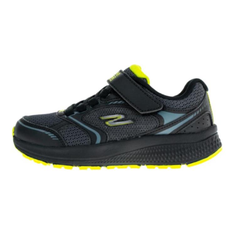 (Youth) Skechers Go Run Shoes 'Black Green'