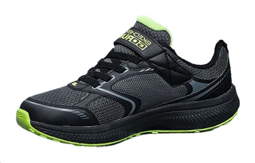 (Youth) Skechers Go Run Shoes 'Black Green' 圖 2
