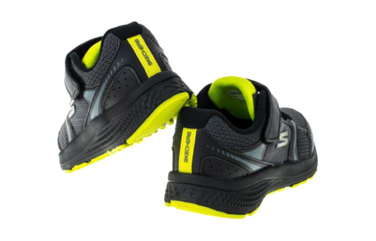 (Youth) Skechers Go Run Shoes 'Black Green' 圖 4