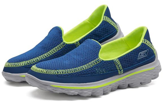 (Youth) Skechers Go Walk 2 'Blue Yellow' 95690L-RYYL Lookbook (Youth) Skechers Go Walk 2 'Blue Yellow' 95690L-RYYL
