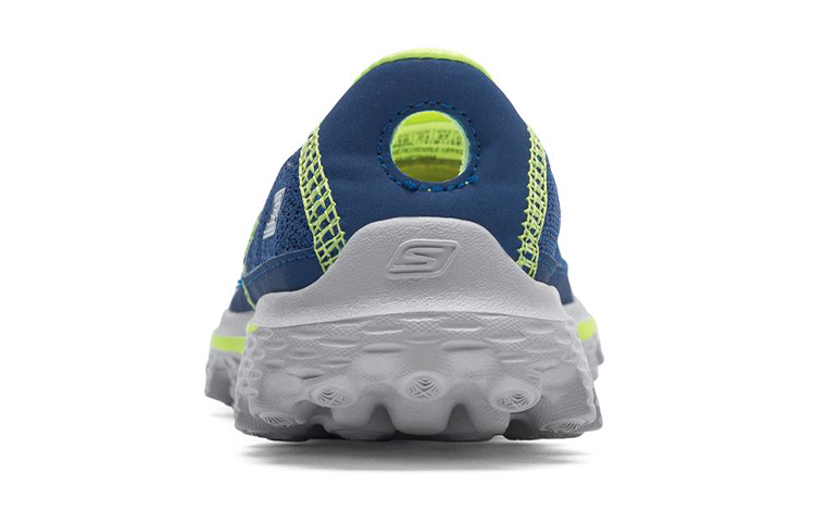 Shop (Youth) Skechers Go Walk 2 'Blue Yellow' 95690L-RYYL