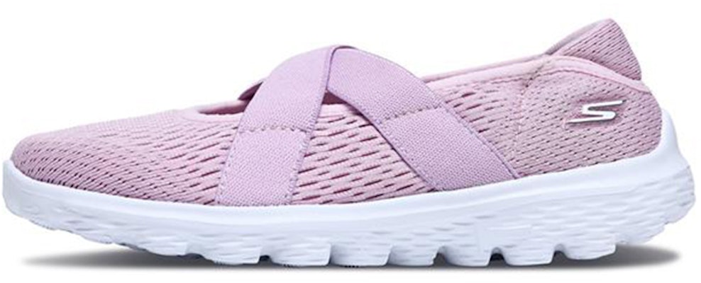 (Youth) Skechers Go Walk 2 'Lavender Mary Jane' 664081L-LAV Buy (Youth) Skechers Go Walk 2 'Lavender Mary Jane' 664081L-LAV