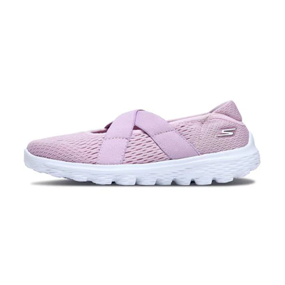 (Youth) Skechers Go Walk 2 'Lavender Mary Jane'