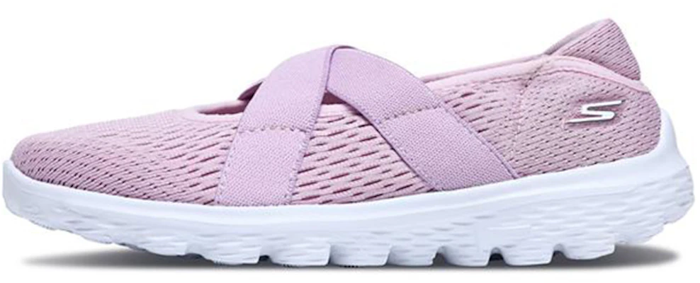 (Youth) Skechers Go Walk 2 'Lavender Mary Jane' 664081L-LAV Buy (Youth) Skechers Go Walk 2 'Lavender Mary Jane' 664081L-LAV