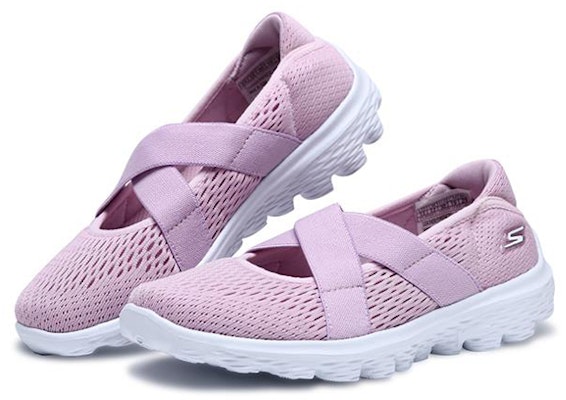 (Youth) Skechers Go Walk 2 'Lavender Mary Jane' 664081L-LAV Lookbook (Youth) Skechers Go Walk 2 'Lavender Mary Jane' 664081L-LAV