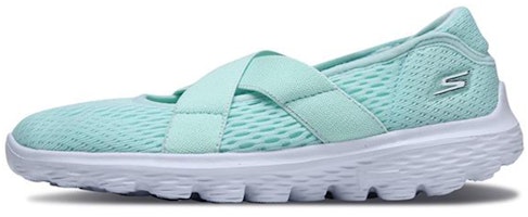 (Youth) Skechers Go Walk 2 'Mint Green Mary Jane' 664081L-MNT (Youth) Skechers Go Walk 2 'Mint Green Mary Jane' 664081L-MNT