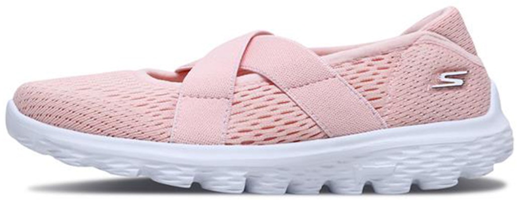 (Youth) Skechers Go Walk 2 'Pink Mary Jane' 664081L-LTPK Buy (Youth) Skechers Go Walk 2 'Pink Mary Jane' 664081L-LTPK