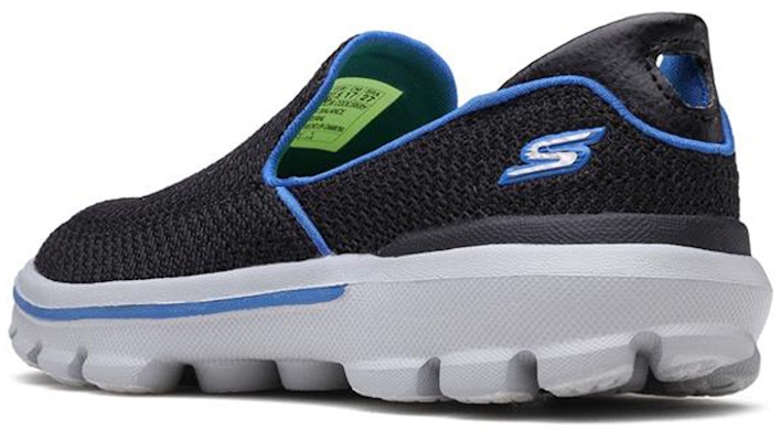 (Youth) Skechers Go Walk 3 'Black Blue' 660006L-BKRY Shop (Youth) Skechers Go Walk 3 'Black Blue' 660006L-BKRY