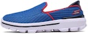 (JR) Skechers Go Walk 3 'Biru Merah Slip-On' 660006L-RYRD