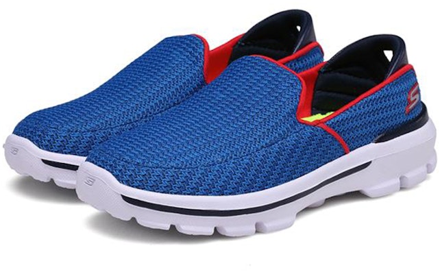 (Youth) Skechers Go Walk 3 'Blue Red Slip-On' 660006L-RYRD Purchase (Youth) Skechers Go Walk 3 'Blue Red Slip-On' 660006L-RYRD
