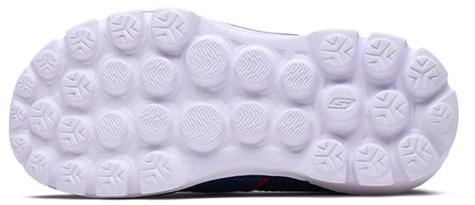 (Youth) Skechers Go Walk 3 'Blue Red Slip-On' 660006L-RYRD 1