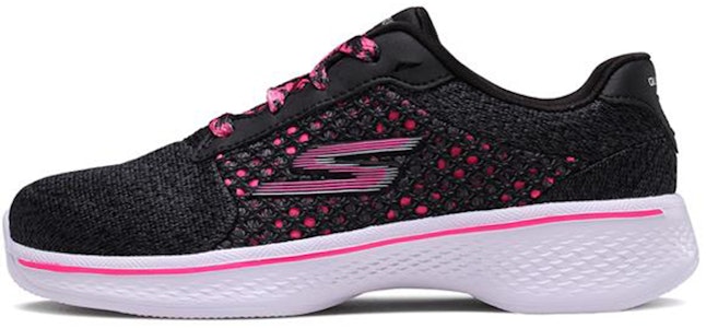 (JR) 스케쳐스 고워크 4 '블랙핑크' (Skechers Go Walk 4 'Black Pink') 81117L-BKHP Buy (JR) 스케쳐스 고워크 4 '블랙핑크' (Skechers Go Walk 4 'Black Pink') 81117L-BKHP