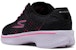 (JR) Skechers Go Walk 4 'Hitam Merah Jambu' 81117L-BKHP