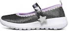 Buy (JR) Skechers Go Walk Joy 'Hitam Ungu Velcro Mary Jane' 302222L-BKLV