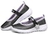 (JR) Skechers Go Walk Joy 'Hitam Ungu Velcro Mary Jane' 302222L-BKLV
