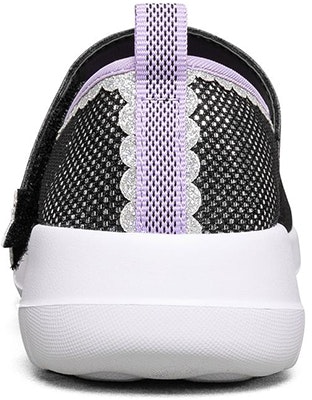 (Youth) Skechers Go Walk Joy 'Black Purple Velcro Mary Jane' 302222L-BKLV Shop (Youth) Skechers Go Walk Joy 'Black Purple Velcro Mary Jane' 302222L-BKLV