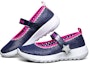 Lookbook (JR) Skechers Go Walk Joy 'Biru Persik' 302222L-NVHP