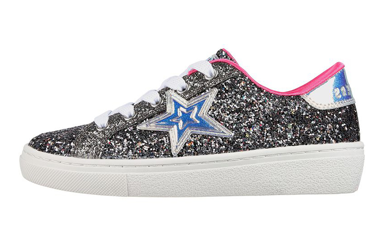 (Youth) Skechers Goldie 'Sparkle Up Silver' 310408L-GUN