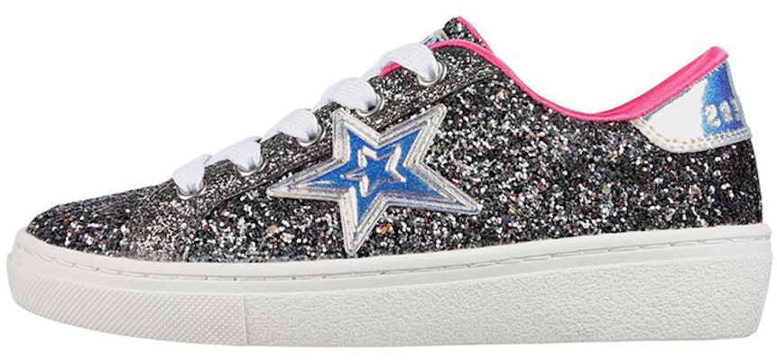 (Youth) Skechers Goldie 'Sparkle Up Silver' 310408L-GUN Buy (Youth) Skechers Goldie 'Sparkle Up Silver' 310408L-GUN