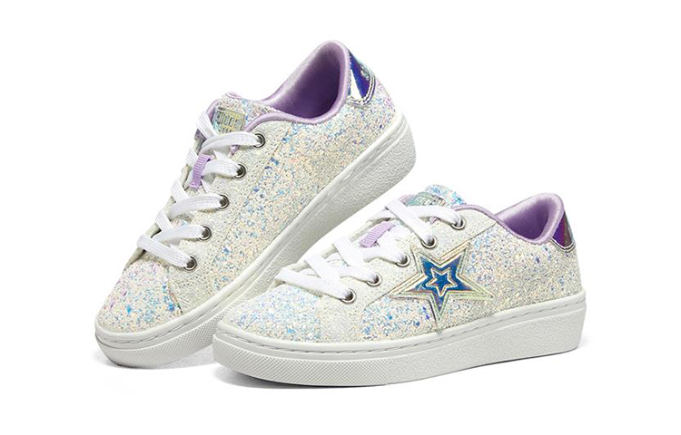 Lookbook (Youth) Skechers Goldie 'White Low-Top' 310408L-WHT