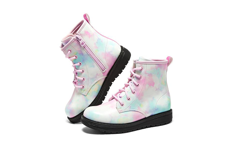 Lookbook (Youth) Skechers Gravlen 'White Pink Blue' 303423L-PKMT
