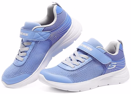 (JR) Skechers Berita Hebat 'Biru Kelabu' 411011L-BLGY Lookbook (JR) Skechers Berita Hebat 'Biru Kelabu' 411011L-BLGY