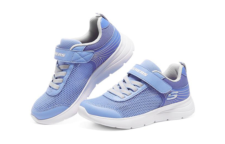 Lookbook (JR) Skechers Great News ''Blau Grau'' 411011L-BLGY