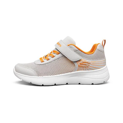 (Youth) Skechers Great News 'Grey Orange'