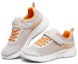 Lookbook (JR) Skechers Gran Noticia 'Gris Naranja' 411011L-GYOR