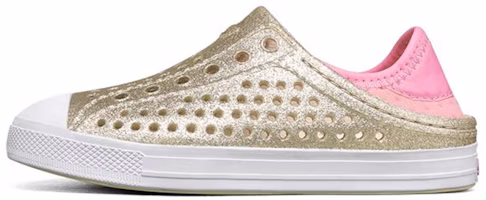(Youth) Skechers Guzman Steps Slip-On Sandal 'Gold Glitter' 308005L-CHMP (Youth) Skechers Guzman Steps Slip-On Sandal 'Gold Glitter' 308005L-CHMP
