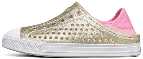 (Youth) Skechers Guzman Steps Slip-On Sandal 'Gold Glitter' 308005L-CHMP (Youth) Skechers Guzman Steps Slip-On Sandal 'Gold Glitter' 308005L-CHMP