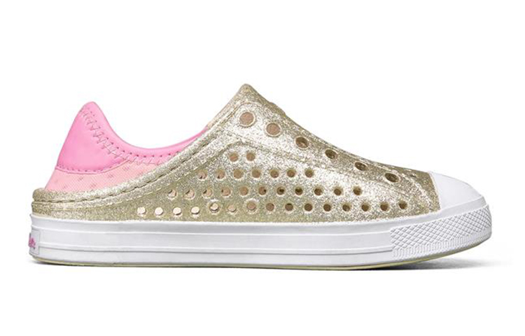 Order (JR) Skechers Guzman Steps Sandal Selipar 'Emas Berkilauan' 308005L-CHMP