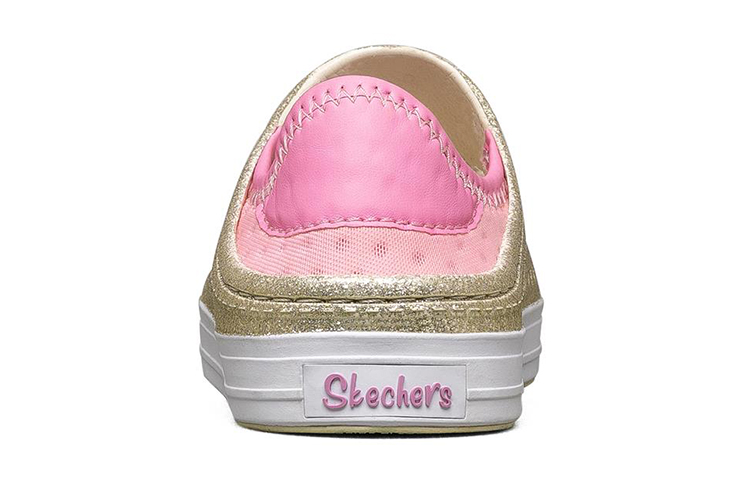 Shop (JR) Skechers Guzman Steps Sandal Selipar 'Emas Berkilauan' 308005L-CHMP
