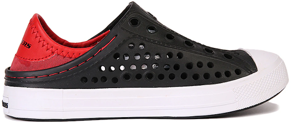 (JR) Skechers Guzman Steps Slip-Ons 'Hitam Merah' 91995L-BKRD Order (JR) Skechers Guzman Steps Slip-Ons 'Hitam Merah' 91995L-BKRD