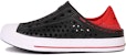 (JR) Skechers Guzman Steps Slip-Ons 'Hitam Merah' 91995L-BKRD