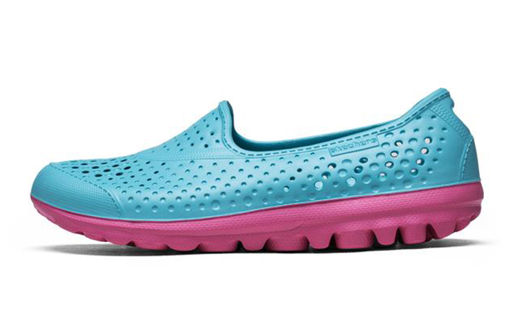 (Youth) Skechers H2 Go 'Green Pink' 86622L-AQPK