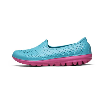 (Youth) Skechers H2 Go 'Green Pink'