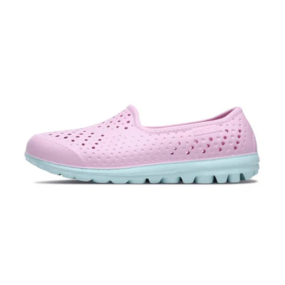 (Youth) Skechers H2 Go Slip-On Sandal 'Pink Blue'